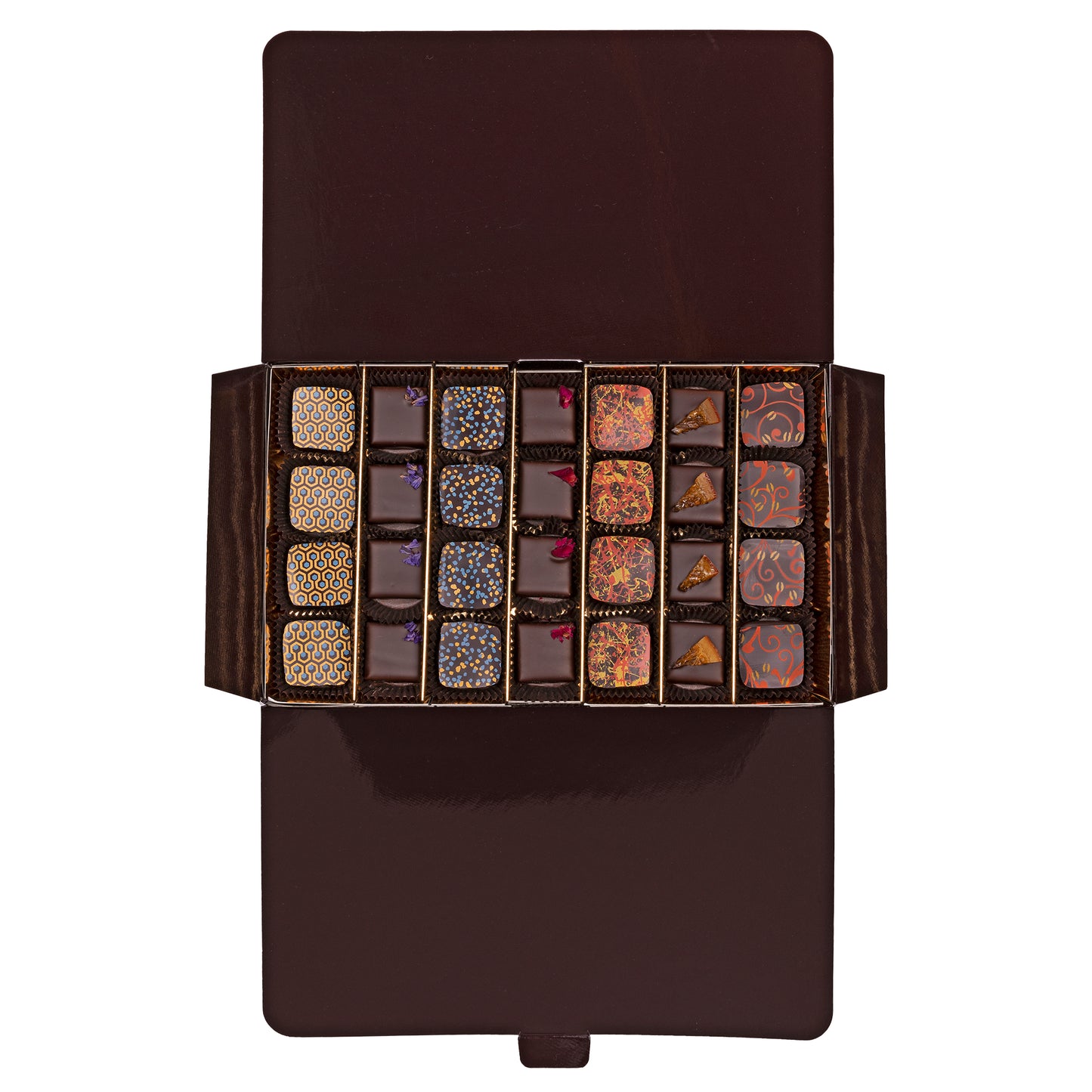 Truffle Collection Gift Box. Gold and Espresso. 28pcs