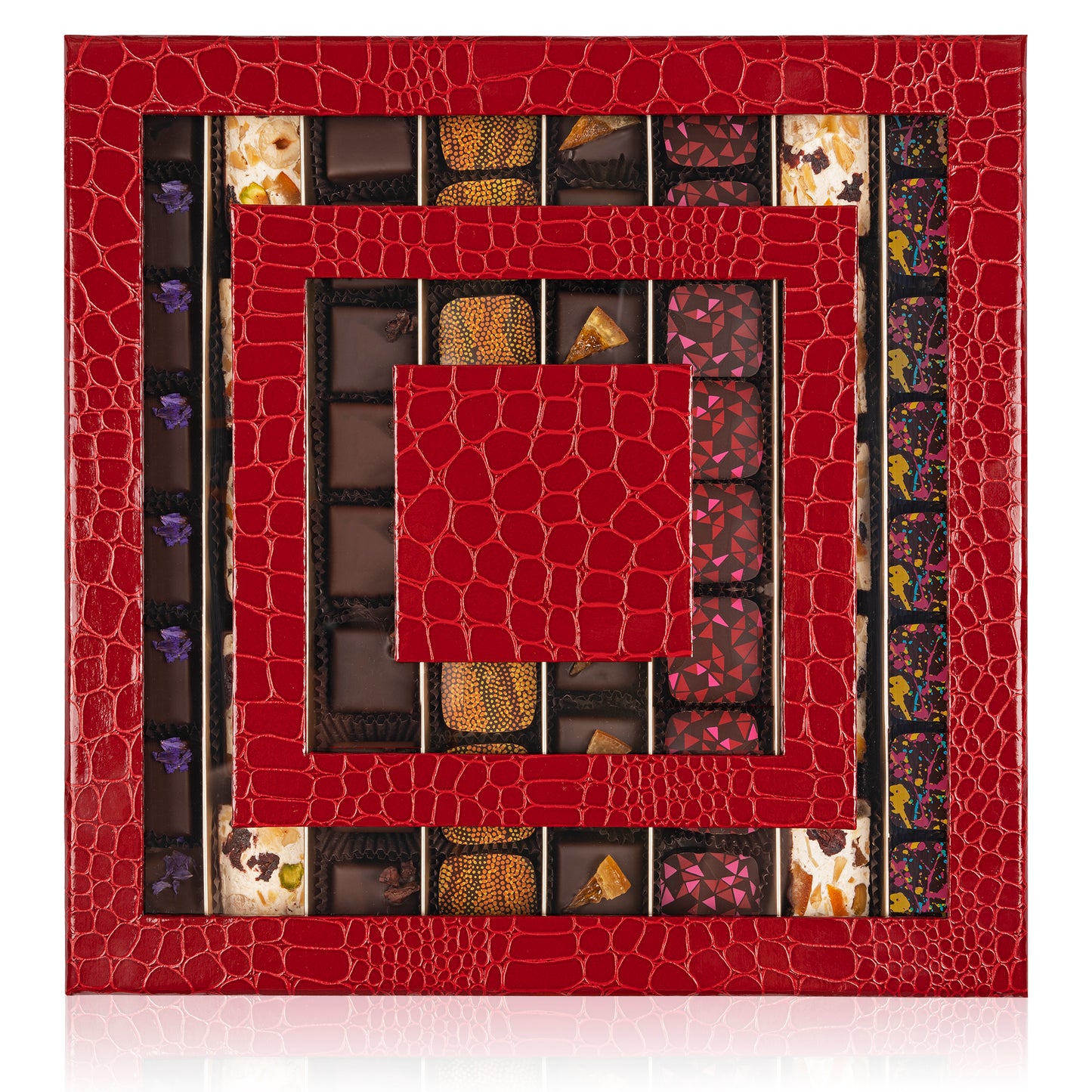 Truffle Collection - Croco Labyrinth Chocolate Gift Box - 64pcs