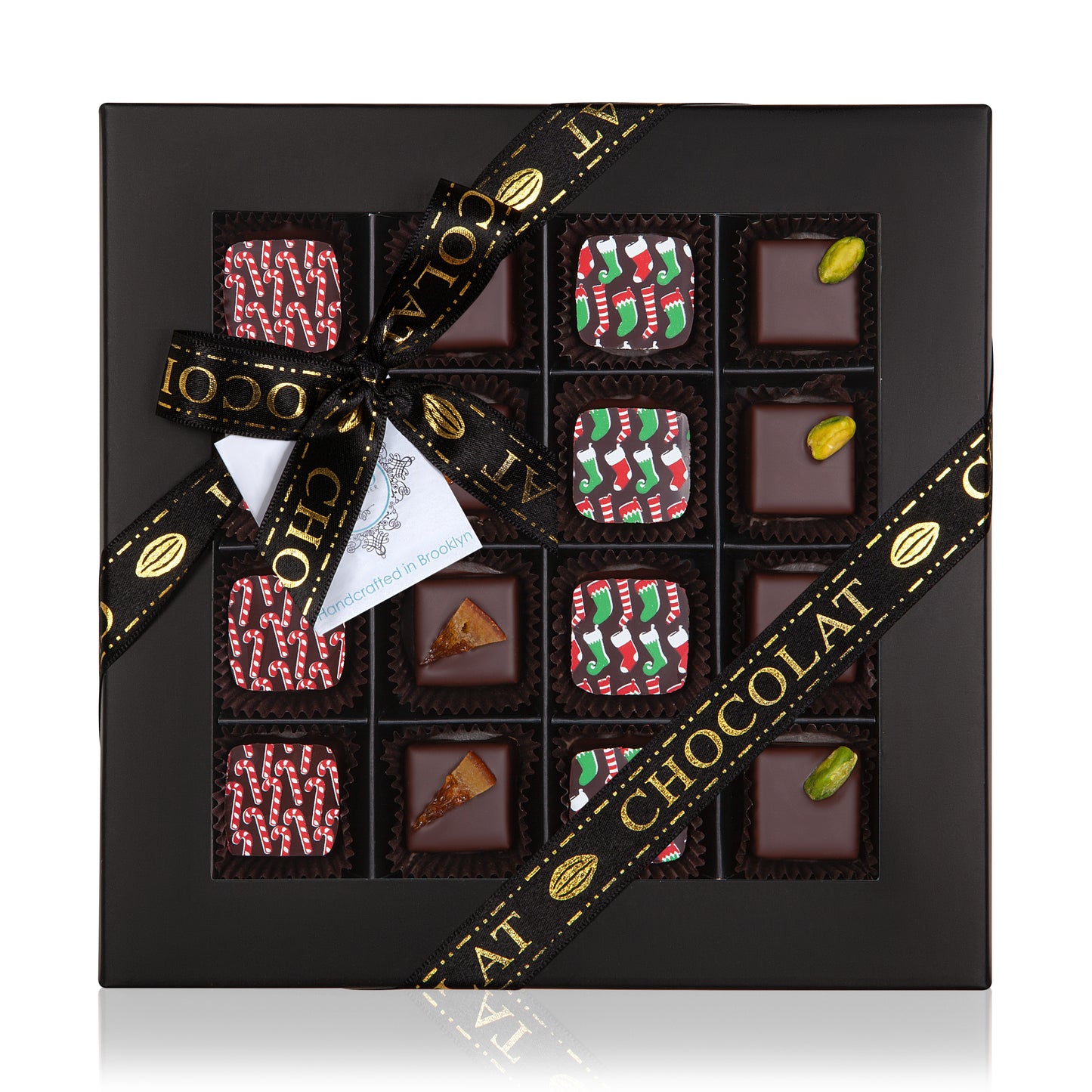 PREORDER Holiday Truffles Collection - 16pc Chocolate Gift Box