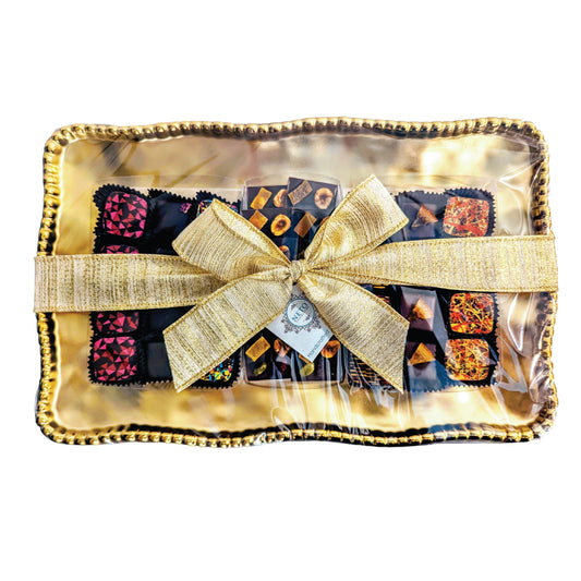 Large Rectangle Platter - Matt Gold