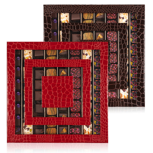 Truffle Collection - Croco Labyrinth Chocolate Gift Box - 64pcs