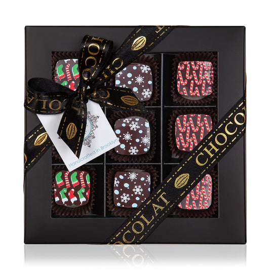PREORDER Holiday Truffles Collection - 9pc Chocolate Gift Box