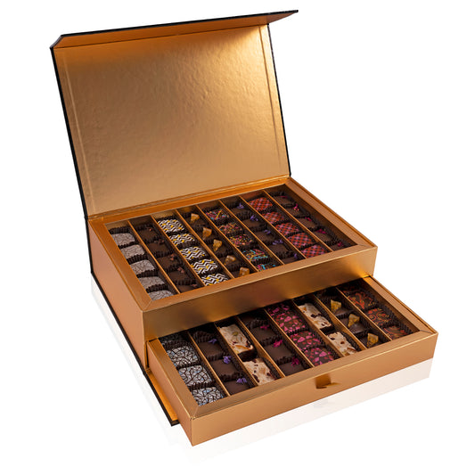 NETO Collection - 2 Drawer Chest Chocolate Gift Box