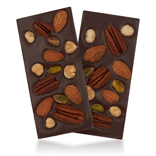 Chocolate nut bark - 2 chunks