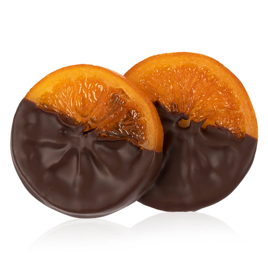 Chocolate Dipped Orange Slice - Pair