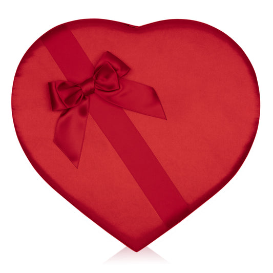 Satin Extra Large Heart Shaped Gift Box