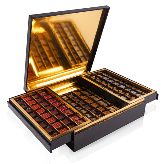 NETO Collection - Luxurious Jewelry Ebony Chocolate Gift Box