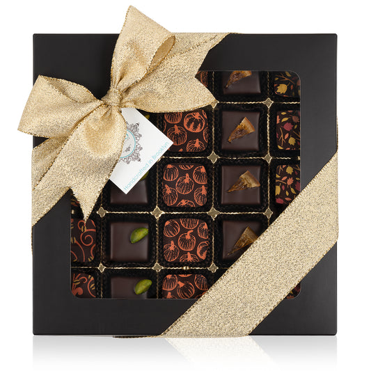 Thanksgiving Chocolate Gift Box - Fall theme - 25pcs