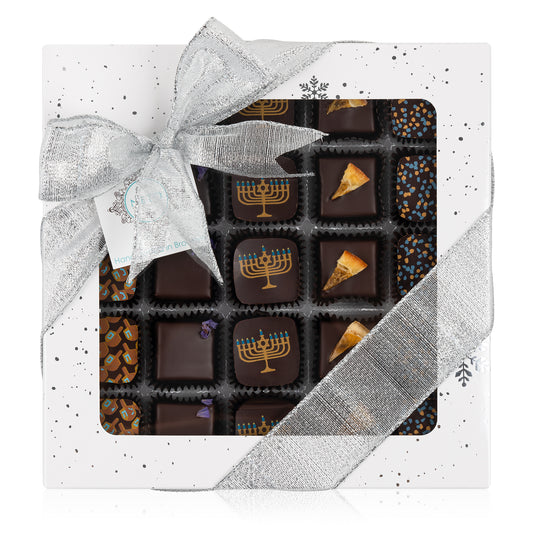 PREORDER Hanukkah Truffles Collection - 25pc Chocolate Gift Box