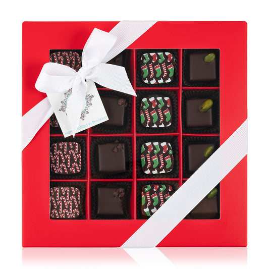 PREORDER Holiday Truffles Collection - 16pc Chocolate Gift Box