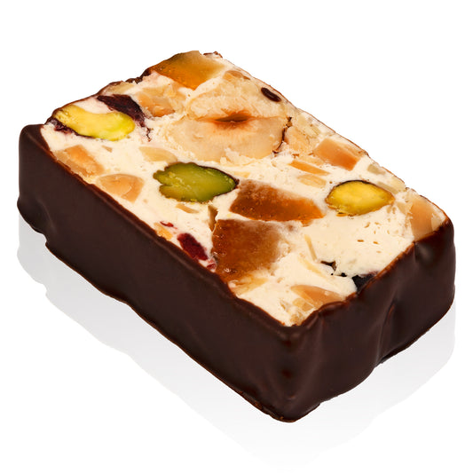 Chocolate Dipped Nougat Gift Box